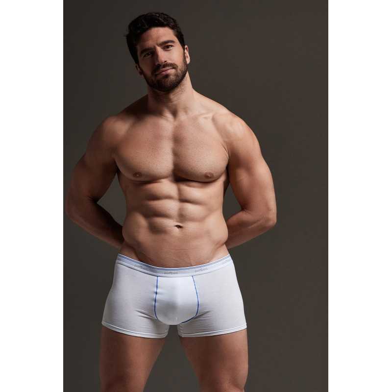Stretch cotton boxer