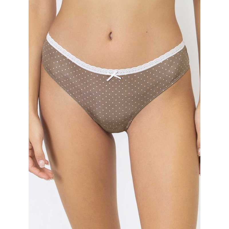 Braziliana with lace frill