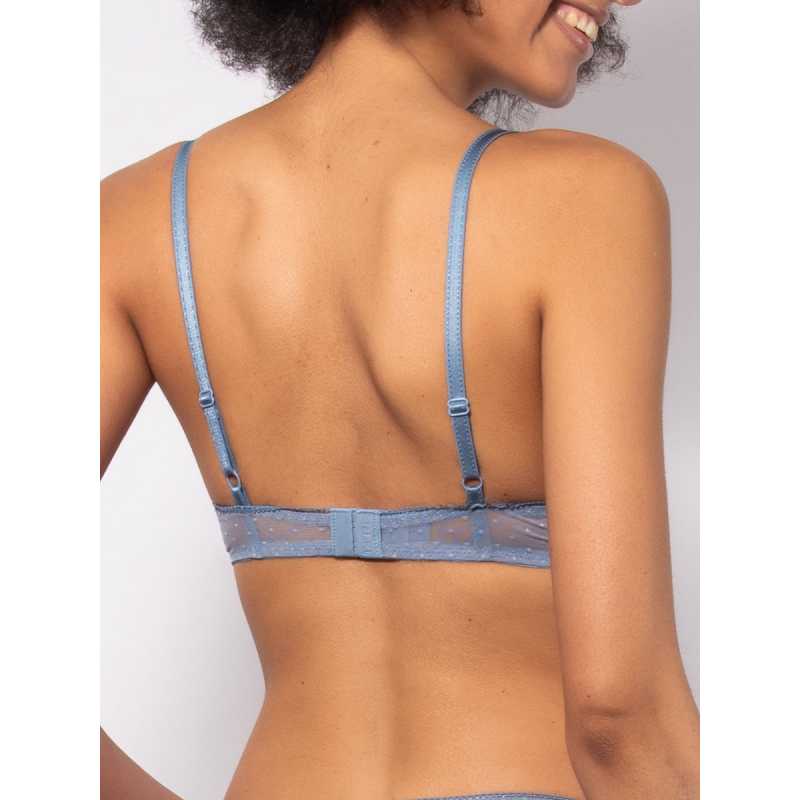 French Floral Lace Underwire Bra