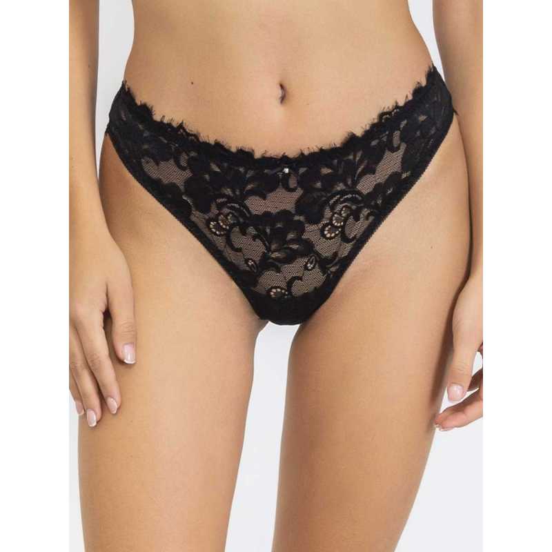 Lace thong