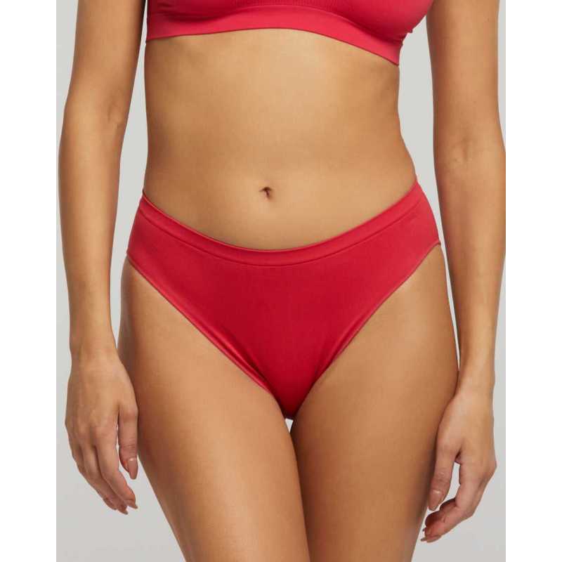 Microfiber seamless brief