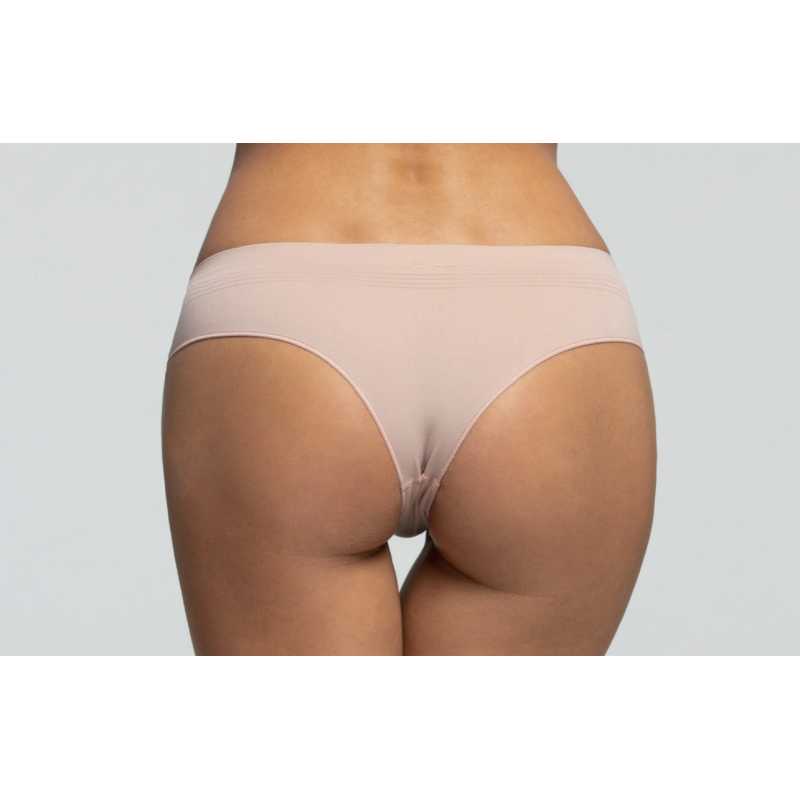 Microfiber seamless brazilian brief
