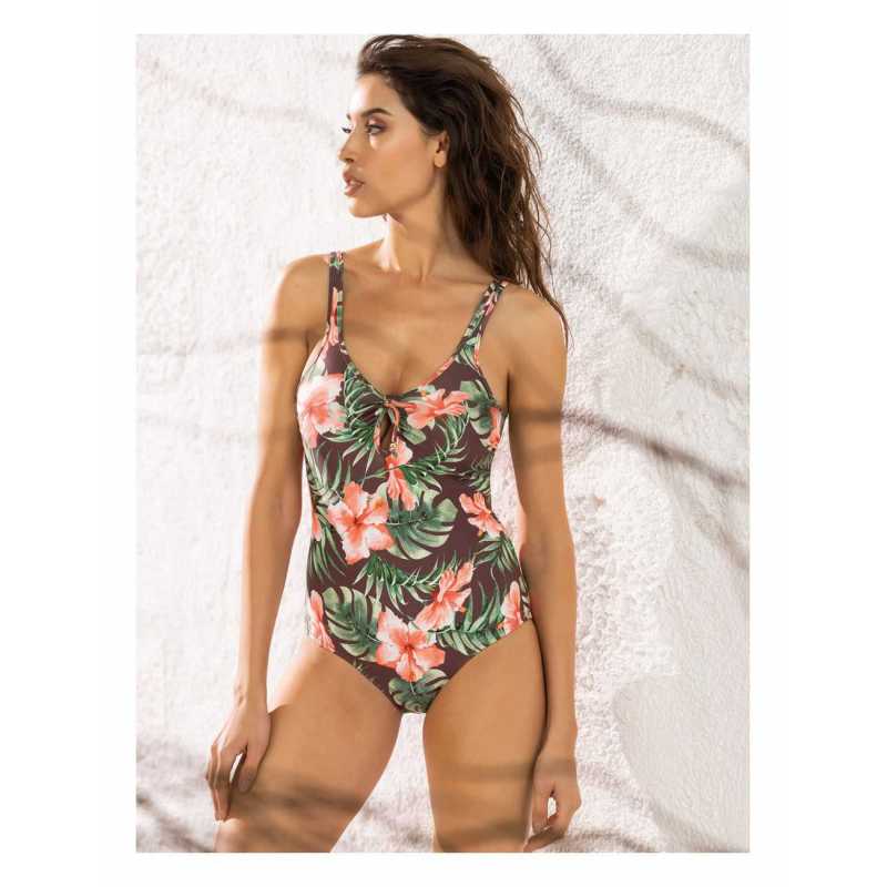 One-piece without underwire