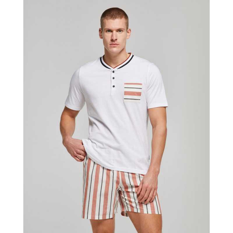 REMO SHORT COTTON PYJAMAS