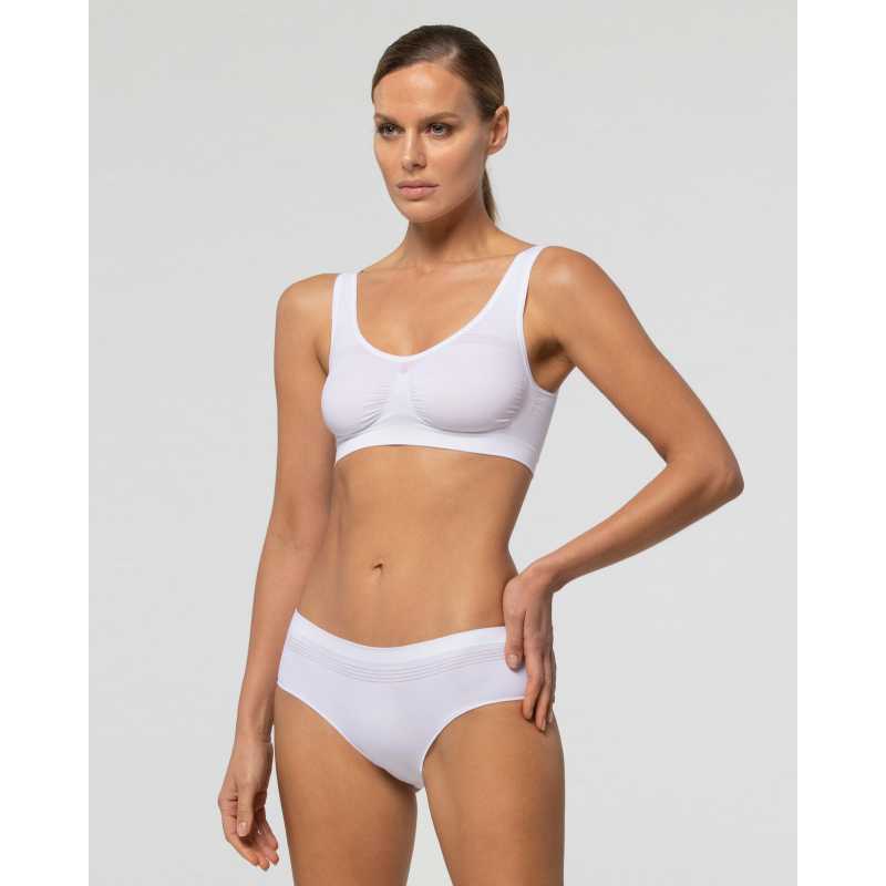 Seamless hipster briefs