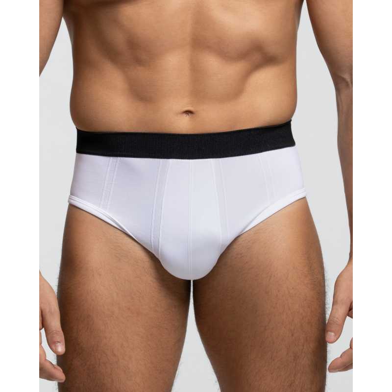 Seamless microfiber brief