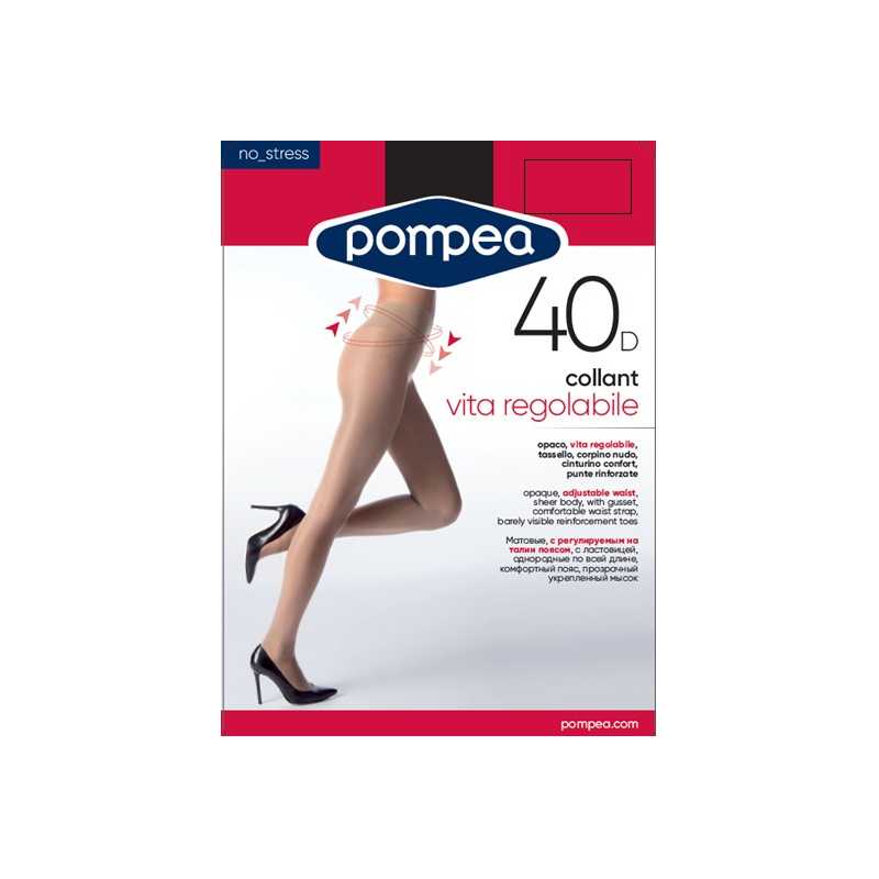 Tights with adjustable waist 40 den
